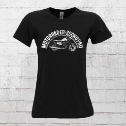 Bordstein Womens T-Shirt Motorrder aus Zschopau black 