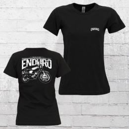 Bordstein Damen T-Shirt S51 Enduro 2 schwarz 