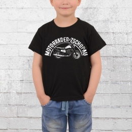 Bordstein ETZ 150 Kinder T-Shirt Motorräder aus Zschopau schwarz 