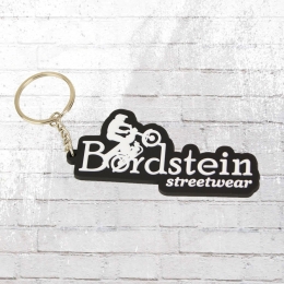 Bordstein Streetwear Keyring Classic black 