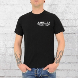 Label 23 BC Classic Herren T-Shirt schwarz 