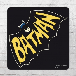 Logoshirt Batman Bat Untersetzer 6er Pack Coaster schwarz 