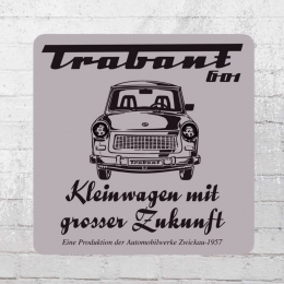Logoshirt Coaster Trabant 601 Untersetzer grau 