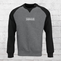 Eastgerman Authentic Baseball Male Sweater grey black 
