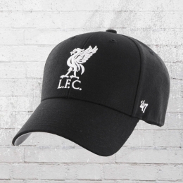 47 Brand Liverpool Football Club Cap Mütze schwarz weiss 