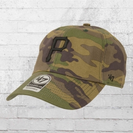 47 Brands Clean Up Hat Pittsburgh Pirates MLB Cap camouflage 