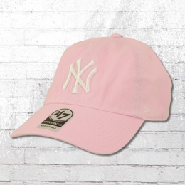 47 Brands Clean Up Baseball League Cap NY Yankees vintage pink 