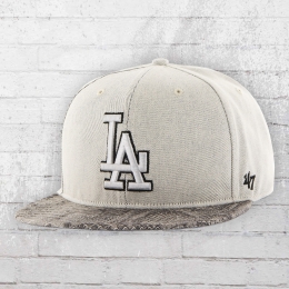 47 Brand MLB Snake Hat LA Dodgers Cap grey reptile 
