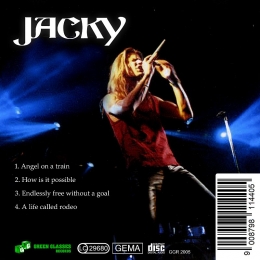 Jacky The Band CD Angel On A Train Reprinted Edition 