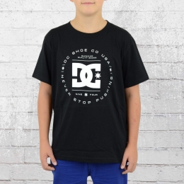 DC Shoes Kinder T-Shirt Rebuilt schwarz weiss 