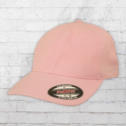 Flexfit Blanko Cap Garment Washed Hat vintage light pink 
