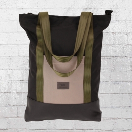Freibeutler Backpack Bag Combination Shopper Olive Strap 