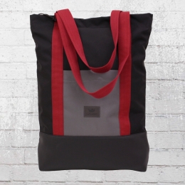 Freibeutler Backpack Bag Combination Shopper Red Strap 