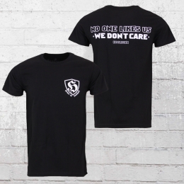 Hooligan Männer T-Shirt No One Likes Us schwarz 