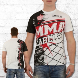 Label 23 MMA 2018 Herren T-Shirt weiss 