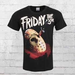 Logoshirt Male T-Shirt Jason Friday the 13th black 