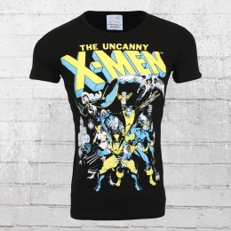 Logoshirt Male T-Shirt Marvel X-Men The Group black 