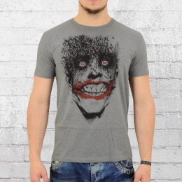Lolly and Rock Male T-Shirt Batman Joker grey melange 