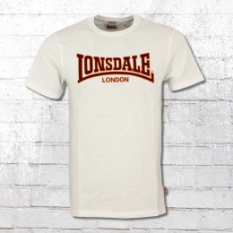 Lonsdale London T-Shirt Classic Herren weiss 
