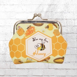 Out Of The Blue Wallet Clip Purse Bee My Love yellow 