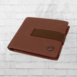 Reell Genuine Leather Wallet Strap brown 