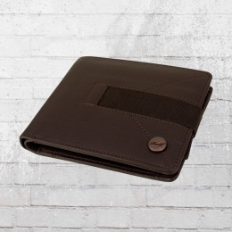 Reell Strap Leather Wallet brown 