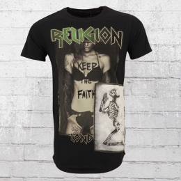 Religion Clothing Mens T-Shirt Keep The Faith black 