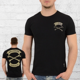 Religion Clothing T-Shirt Herren Crossbones schwarz 