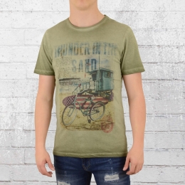 Scorpion Bay Herren T-Shirt Thunder vintage oliv 