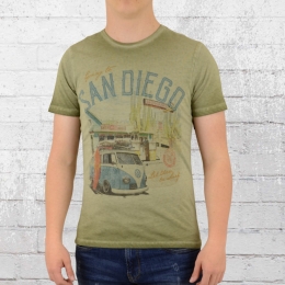 Scorpion Bay Herren T-Shirt San Diego vintage oliv 