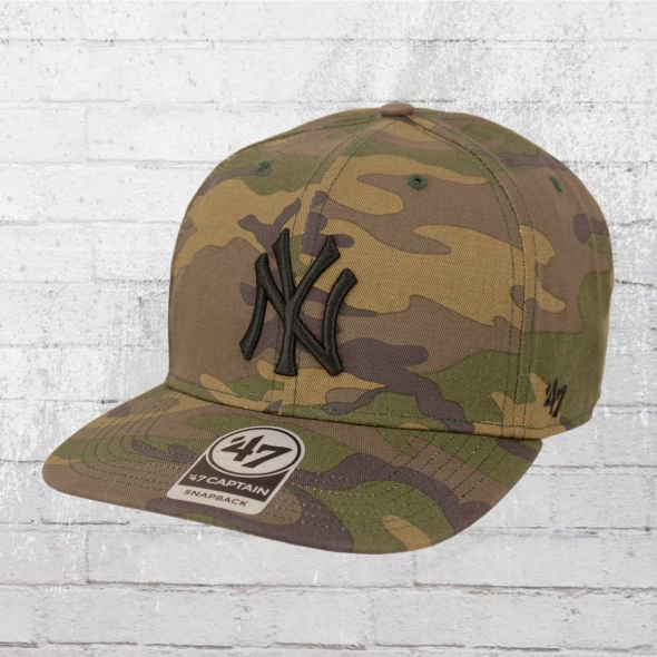 47 Brands Snapback Grove Captain NY Yankees MLB Team Cap camouflage  