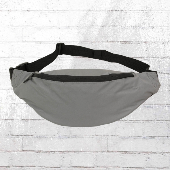 Bag Base Grteltasche Reflective Belt Bag silber 