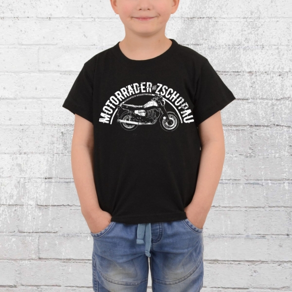 Bordstein ETZ 150 Kinder T-Shirt Motorrder aus Zschopau schwarz 