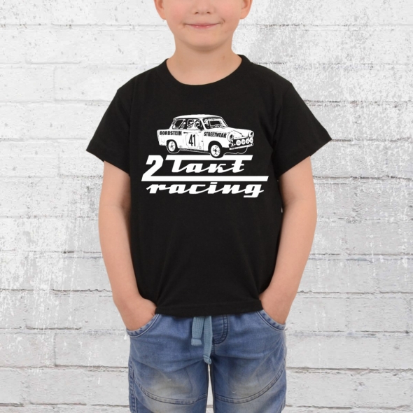 Bordstein Kinder T-Shirt 2-Takt-Racing schwarz 