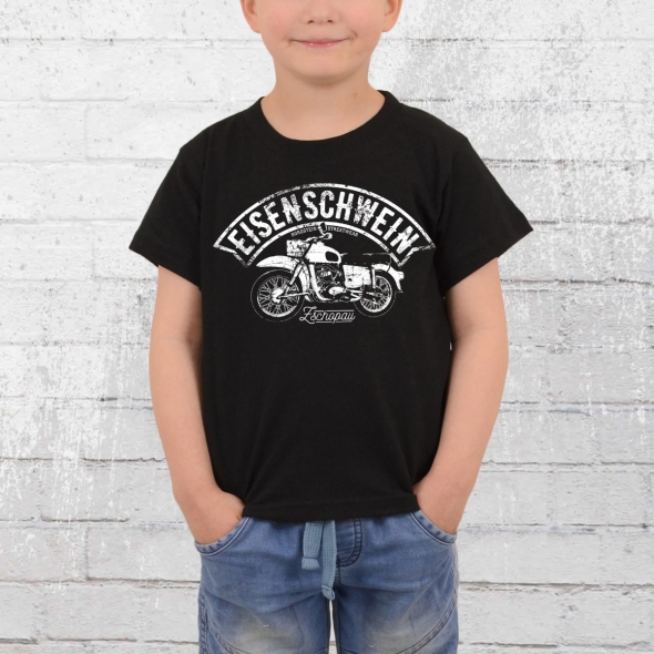Bordstein Kids T-Shirt Iron Pig black 134-146
