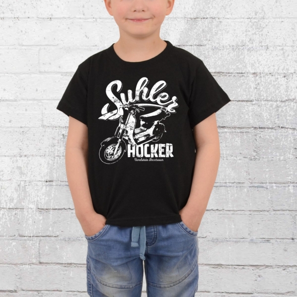 Bordstein Kinder T-Shirt Suhler Hocker SR50 schwarz 