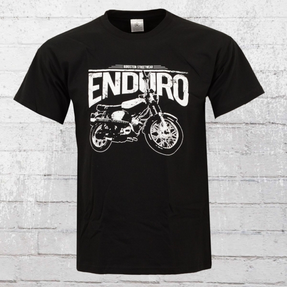 Bordstein Mens T-Shirt Enduro black M