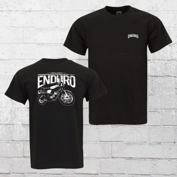 Bordstein Mnner T-Shirt S51 Enduro 2 schwarz 