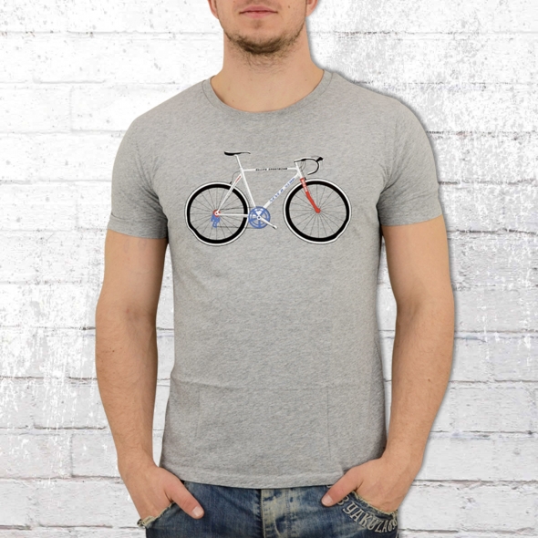 Order now | Greenbomb Racing Bycycle T-Shirt Bike Never Stop grey