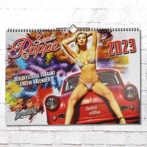 Kalender 2023 Super Pappe Original Hot Girls 