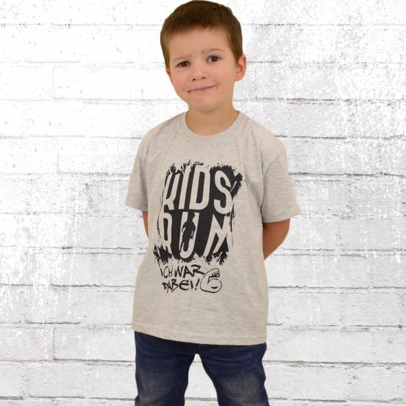 Kidsrun Kinder T-Shirt Sonder Edition 2017 grau melange 