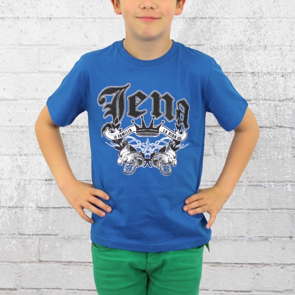 La Vida Loca Kids T-Shirt Jena bright blue 140
