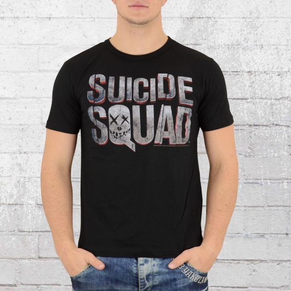 Logoshirt T-Shirt Men Suizide Squad black 