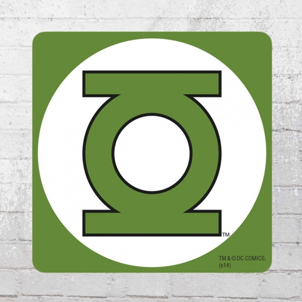 Logoshirt Untersetzer Coaster 6er Set DC Green Lantern grn 