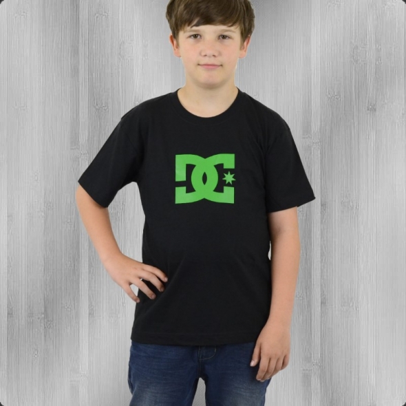 DC Shoes Kinder Star Standard T-Shirt schwarz 140