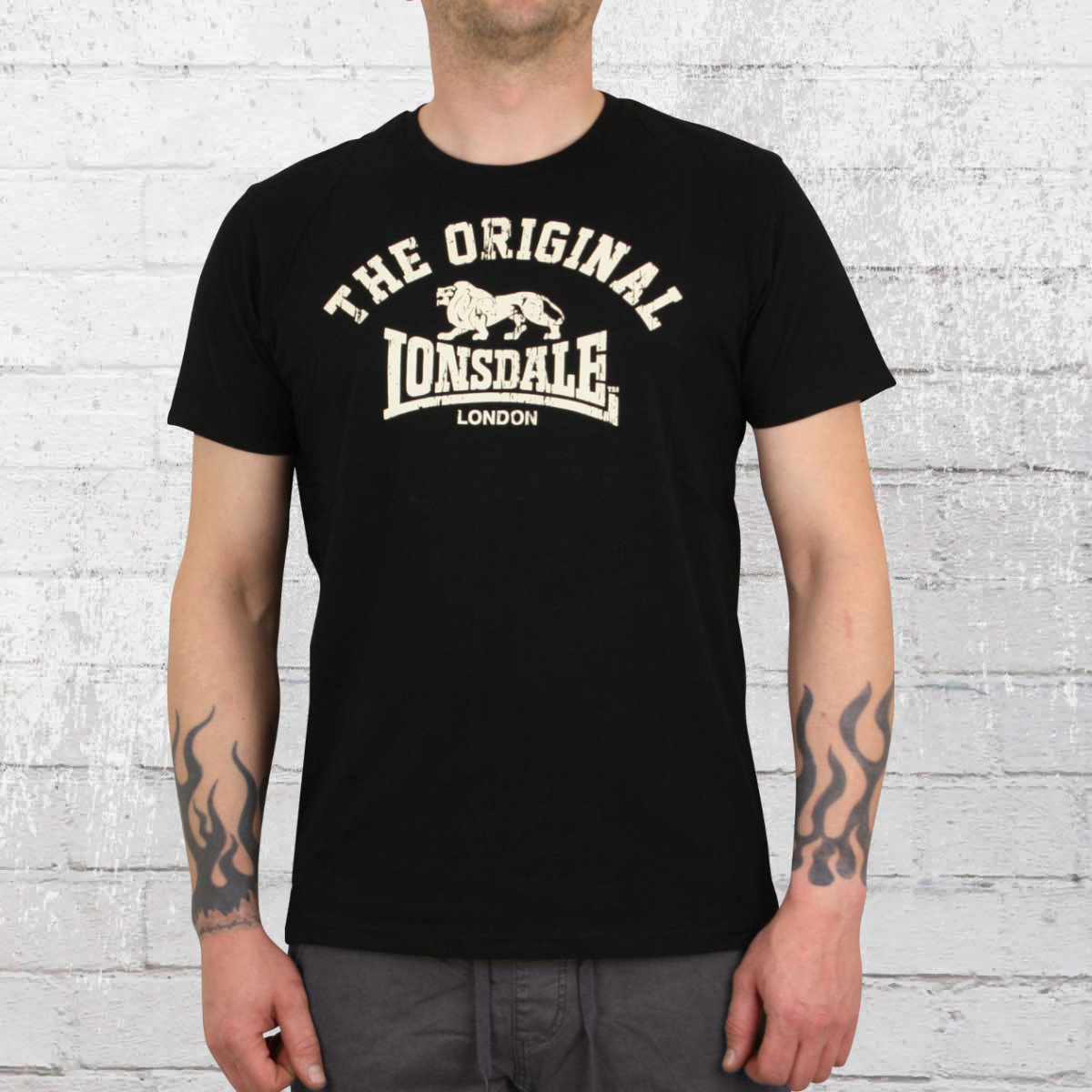 Brutaal potlood gemeenschap Order now | Lonsdale London Male T-Shirt Original black
